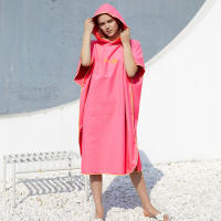 Poncho De Playa Con Capucha Para Adultos Toalla De Natación Con Capucha Microfibra Toalla De Baño Para Cambio Rápido Después De La Natación O Uso En La Playa - details 14