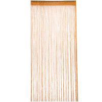 Cortina De Hilo Brillante Para Sala De Estar 100x200CM Con Borlas Y Línea Plateada Divisor De Puerta Y Ventana De Color Sólido Moderno Para El Hogar - details 17