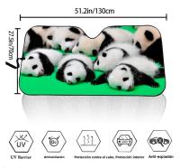 Protector De Sol Para Coche S-SRT D-Dodge Challenger Visera Automotriz Anti-UV Reflector De Rayos UV Cortina De Sol Para Ventanas De Coche Regalo Para Padre Y Novio - details 2