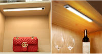 Lámpara De Pared Con Sensor De Movimiento LED Ultrafina Recargable Por USB Para Pasillos Armarios Y Gabinetes Luz Nocturna Para Cocina Y Dormitorio - details 6