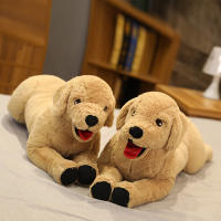 Muñeco De Peluche Labrador Realista Para Niños Regalo De Cumpleaños Juguete Suave De Perro Creativo 35/75cm Stuffed Animal Puppy Dolls - details 8