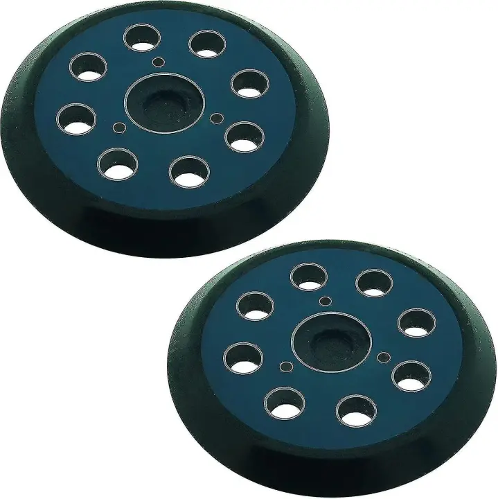 Paquete de 2X8 pantalones 125mm Orbital Sander Sands Pad Compatible con Makita M9204 Bo5030 Bo5031 Dbo180z Bo8041 Dbo180rmj Bo5041 Bo5010 Bo50111 Bo5012. - 1