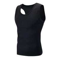 Chaleco De Moda Para Hombres Sin Mangas Transpirable Y Cómodo Para Fitness Al Aire Libre Color Negro Y Blanco Clásico - details 24