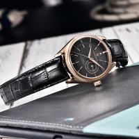 Reloj De Cuarzo Para Hombre PAGANI DESIGN PD-1689 VH65 Lujo Acero Inoxidable Cristal De Zafiro Resistente Al Agua 20Bar Reloj De Pulsera De Cuero Fashion & Casual - details 24