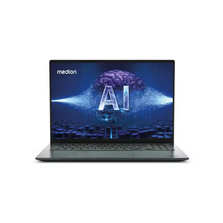 MEDION S10 - 16" UHD Plus OLED. Intel Core Ultra 7 155H. Intel Arc Graphics. 16GB RAM. 1000GB SSD. Windows 11 Home. Wi-Fi. Color Plata. MD62633.Incluye Programa de Fiabilidad, Garantía. - 1