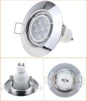 Spotlight LED MR16 Fijación Revestida De Techo Ajustable Armazón GU10 Bombilla Fijación Cambiable Agujero Cortado 55mm/2.17 Pulgadas - details 15