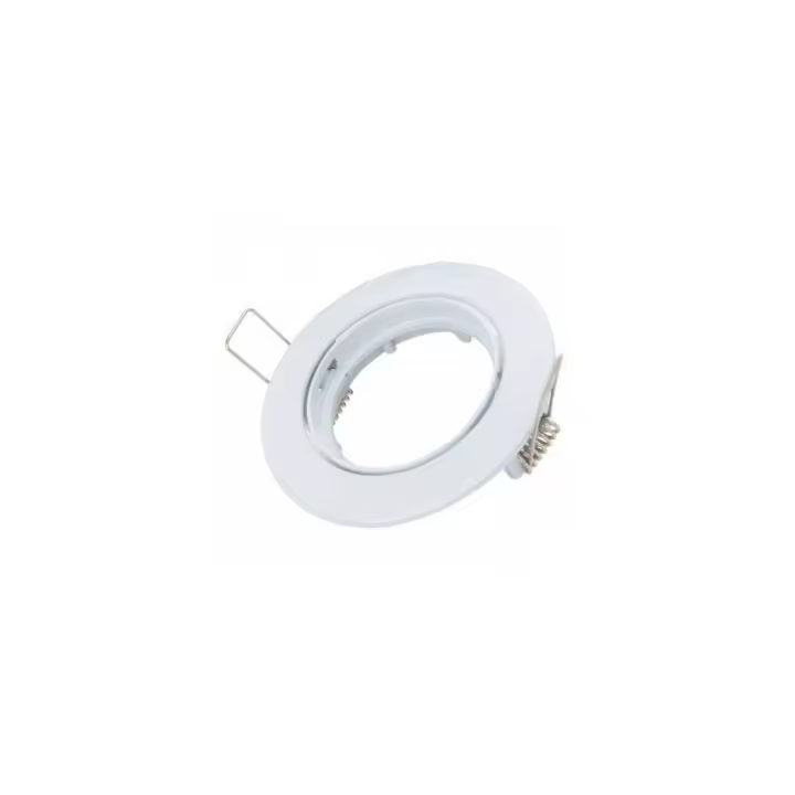 LED7 - Pack de 6 Aro Orientable Inoxidable Blanco de Empotrar - Alta Eficiencia - Iluminación, Luz Interior, Luz Exterior, Luz Fría, Decoración, Ofertas de iluminación, Paquete de Bombillas, Tecnología de Iluminación - 1