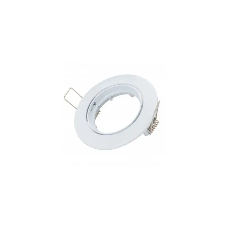 LED7 - Pack de 6 Aro Orientable Inoxidable Blanco de Empotrar - Alta Eficiencia - Iluminación, Luz Interior, Luz Exterior, Luz Fría, Decoración, Ofertas de iluminación, Paquete de Bombillas, Tecnología de Iluminación - 1