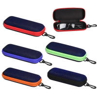 Estuche De Lona Para Gafas Y Solares Con Cremallera Organizador De Lectura Estuche Protector De Ópticas Bolsa De Transporte Para Todos - details 2