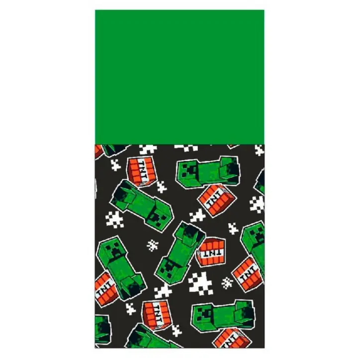 Braga Cuello New Import Infantil Coralina Minecraft Verde Creepers - 1