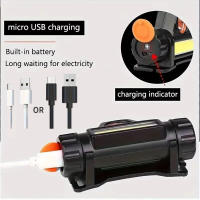 Linterna Frontal LED Recargable Por USB Con Vida Útil Extendida Y Luz Fuerte Para Exteriores Impermeable Torcha Frontal Para Camping Y Trabajo - details 0