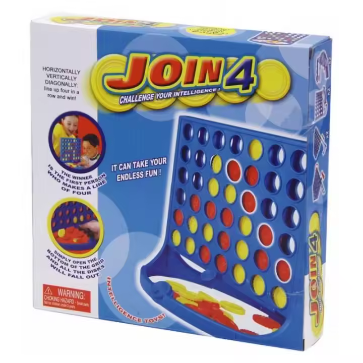 JUEGO DE MESA JOIN 4 -CUATRO EN RAYA-  PANRITOS - 1
