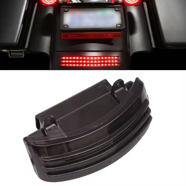 Luz Tricolor LED Para Cola De Motocicleta Para Harley Electra Street Road Glide 2014-2019 Fender Retroiluminado De Alta Calidad - 1