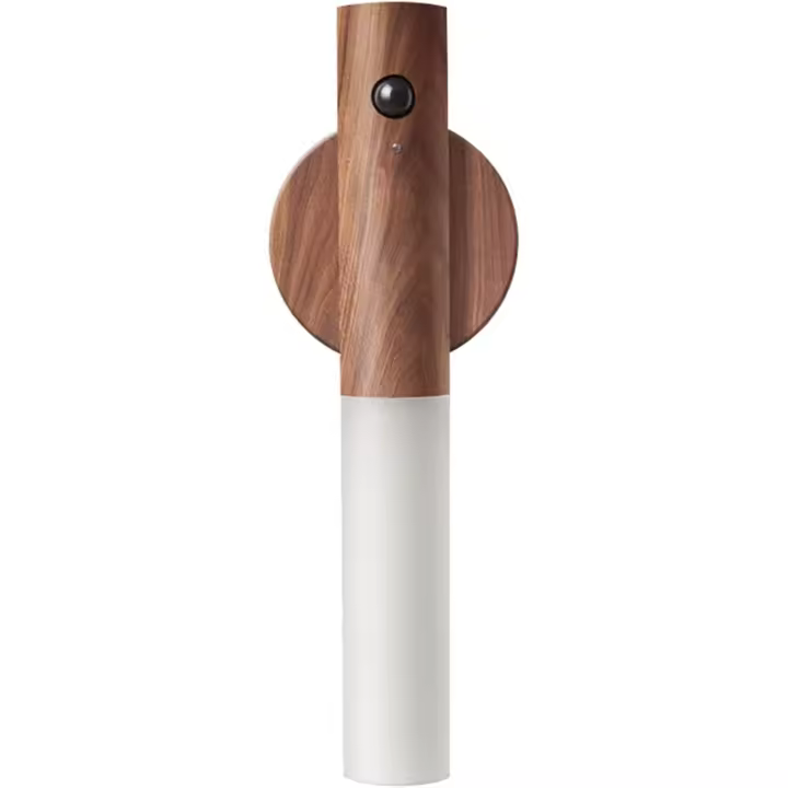 Lámpara de pared recargable por USB, luz portátil extraíble magnética inalámbrica automática con batería p para pasillo interior, escalera, porche - 1