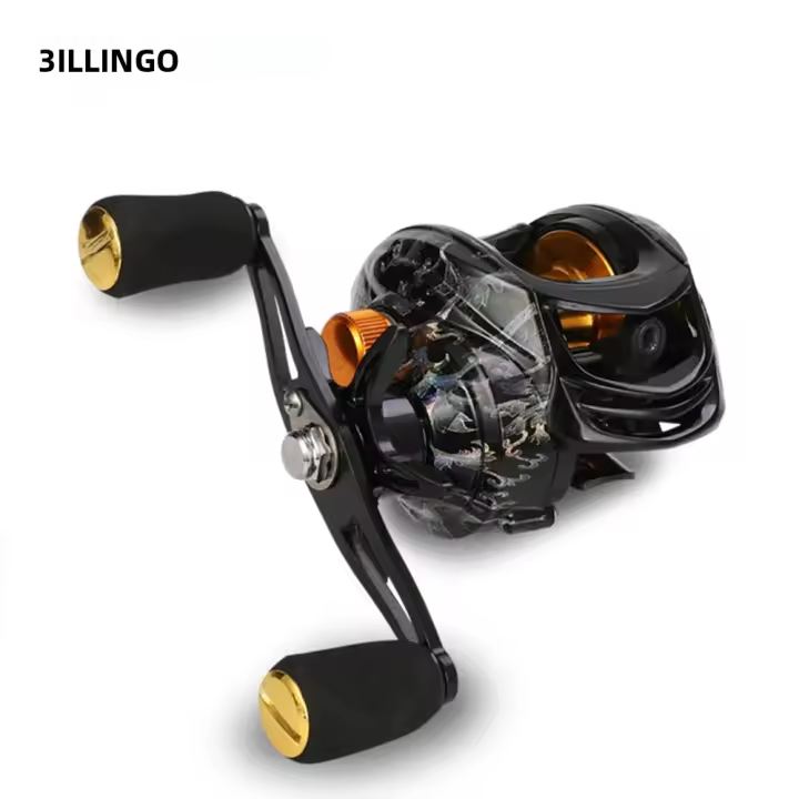 Carrete De Pesca Baitcasting BILLINGS VS Modelo Con Ratio De Engranajes 7.2:1 8KG Max Drag Adequado Para Agua Dulce Y Salada - 1