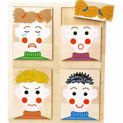 Puzzle expresiones 4x3 piezas - 1