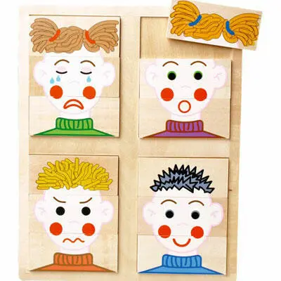 Puzzle expresiones 4x3 piezas - 1