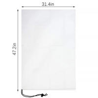 Protector De Helada Para Plantas Portátil Reutilizable Invierno Otoño Cálido Mantener Jardín Frutas Vegetales Cobertura De Árboles Con Cordón - details 9