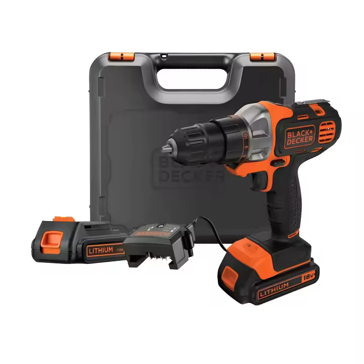 BLACK+DECKER MT218KB Taladro atornillador Multievo 18V con cabezal adaptado a multiherramientas - 1