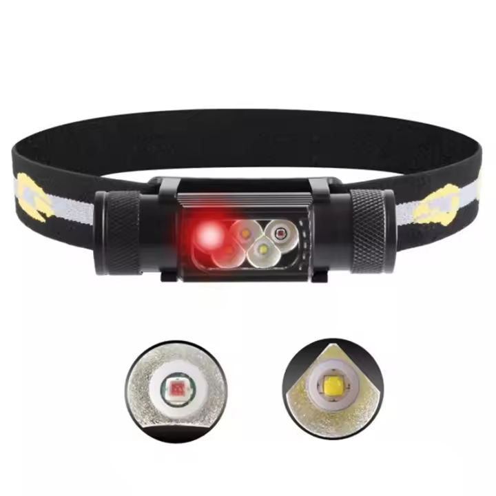 SEEKNITE H05B SST20 Linterna De Corbata LED Con Batería 18650 Recargable USB-C IP66 Impermeable Para Camping Ciclismo Caza - 1