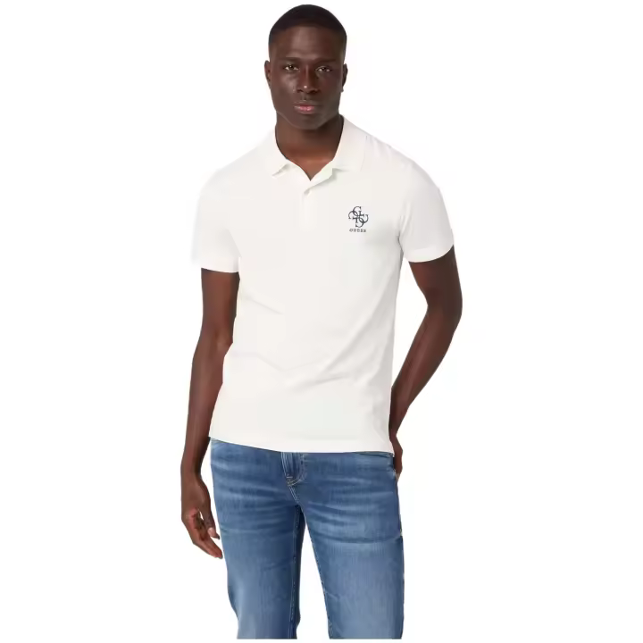 Polo Guess Nolan Polo para hombre en color beige - 1
