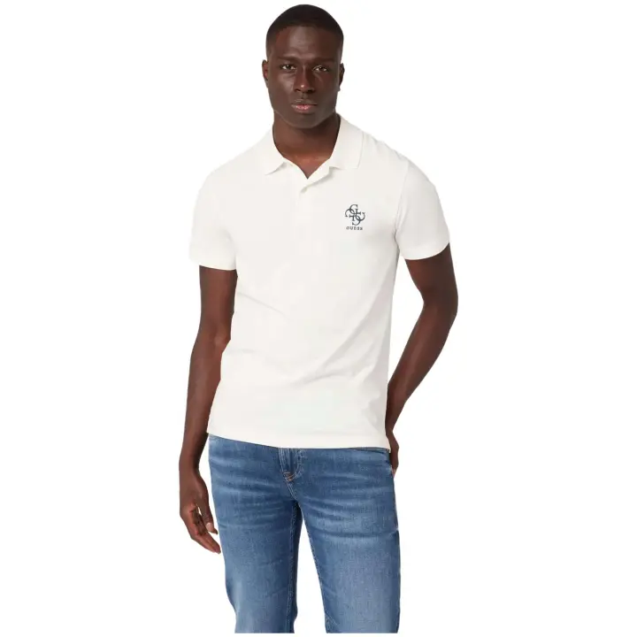 Polo Guess Nolan Polo para hombre en color beige - 1