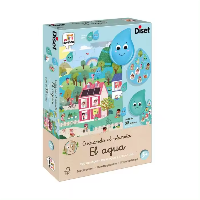 DISET JUEGO EDUCATIVO CUIDANDO EL PLANETA - AHORRO DE AGUA CUIDANDO EL PLANETA - 1