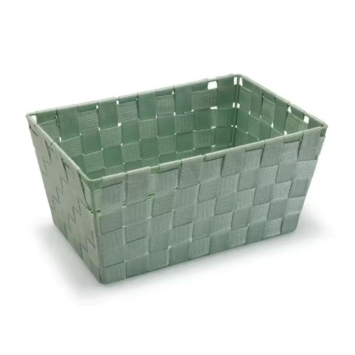 Cesta Versa Grande Verde Textil 20 x 15 x 30 cm - 1