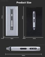 Juego De Destornilladores Eléctricos 51 En 1 Recargable Por Tipo-C Con Bits Magnéticos De Precisión Herramientas De Reparación Para Teléfonos Y PC - details 14