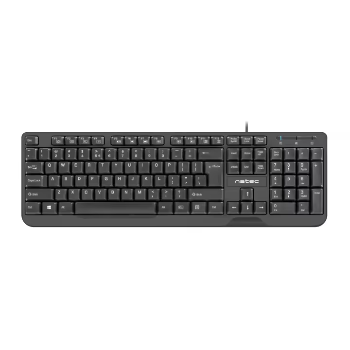 NATEC Trout - Teclado USB QWERTY Español - Negro - 1