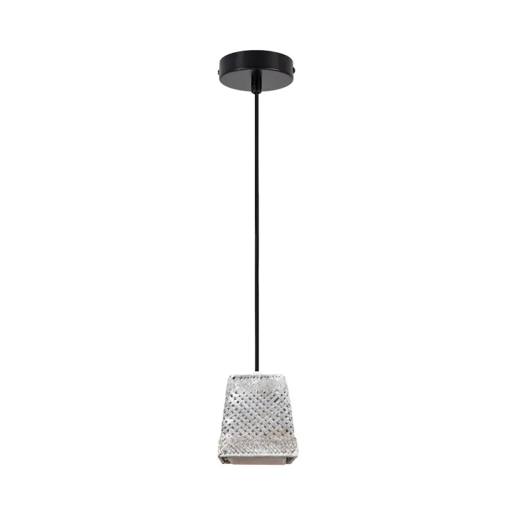 Ledkia Lámpara Colgante Fibra Natural Gorgos - 1