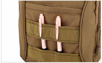 Bolso De Hombro Mensajero Táctico Impermeable Multifuncional Para Hombres Y Mujeres Bolsa De Pecho Para Camping Y Senderismo Con Sistema Molle - details 6