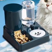 Comedero automático para mascotas, dispensador físico, bebedero automático para gatos, bebedero de acero inoxidable para gatos, dispensador de comida 2 en 1 - details 12