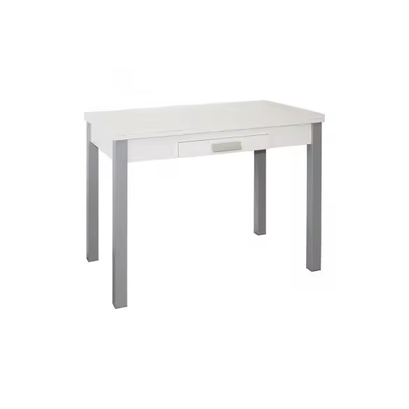 Momma Home Mesa de Cocina Extensible SILANTA Mdf/metal 100/160x60x76 Cm - 1