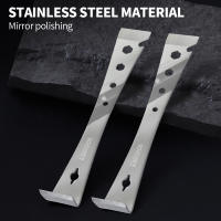 Barra Plana De Acero Inoxidable Multiusos Herramienta De Pry Para Molding Baseboard Trimmer Puller Apicultura Hive - details 4