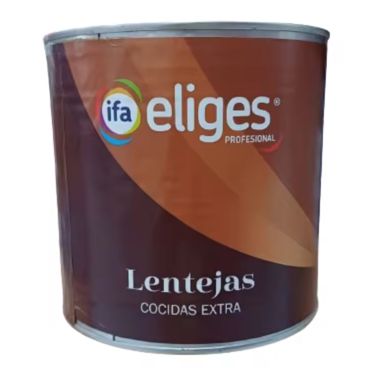 LENTEJAS COCIDAS EXTRA 2600G ELIGES SABOR Y CALIDAD - 1