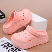 Sandalias De Verano Para Mujer Con Plataforma Y Bajo Medio EVA Suave Cierre SLIP-ON Abiertas Delanteras Para El Hogar Jardín Playa - details 4