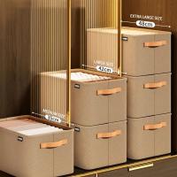 Organizador De Ropa Plegable 1PC Para Armario Almacenamiento De Pantalones Y Juguetes En Cajon Material De Tela No Tejida Tipo Organizador De Armario - details 11