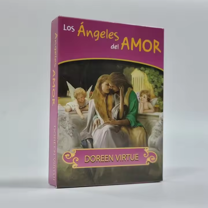 Tarjeta romántica de oráculo de Ángel, juego de mesa español, novedad de 2024 - 1