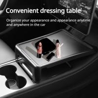Tablero De Comedor Para Tesla Model 3 Y Soporte De Comida Y Bebida Para Consola Central Accesorio De Coche ABS+Silicona 2021-2023 - details 5