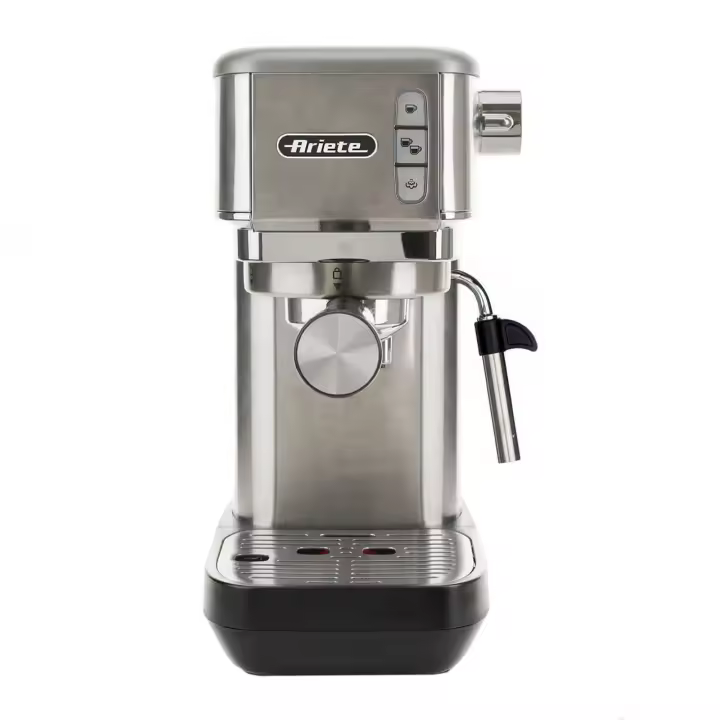 Ariete 1380 Cafetera Express Inox 15Bar Manual 2 Tazas Plata - 1