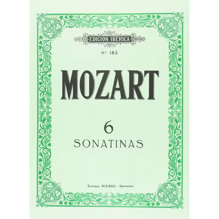 Mozart, W. Amadeus. 6 Sonatinas Vienesas - 1
