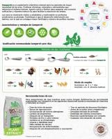 Suplemento vitaminico y Mineral para Aves. Envase de 3kg Complemento vitamínico y mineral para aves para un correcto, desarrollo morfologico de gallinas, palomas, perdices, Patos, Pavos, etc. - details 2