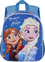 Mochila 3D Pequeña Dream Frozen 2 Disney Color Azul. Tamaño 31x26x11cm. KARACTERMANIA - details 4