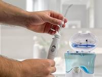 Boston Tech Irrigador Dental Profesional Aquapik PRO | 8 Boquillas | 600 Ml | Recomendado por Dentistas | Azul - details 7