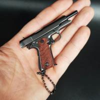 Llave De Aleación De Escala 1:3 Colt 1911 Pistola Miniatura Juguetes De Decoración PUBG Regalo Para Hombres Y Mujeres Mayor De 14 Años - details 3