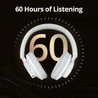 Auriculares Tronsmart SOUNFII Q20S con Cancelación Híbrida de Ruido Activa, Bluetooth 5.3, 60 horas de Autonomía, Audio Hi-Res, Almohadillas que giran 90°, Conexión con 2 Dispositivos Simultáneamente, Control mediante la App Tronsmart, Perfectos para viaj - details 7