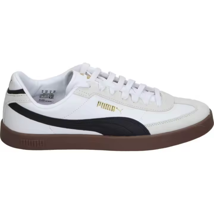 PUMA | Zapatillas Puma Club II Era para Hombre – Deportiva en Color Blanco y Detalles en Beige y Negro – Sneakers con Cordones – Estilo Casual – Cómodas – Versátiles – Tendencia – Modelo 397447-07 - 1