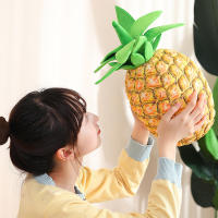 Muñeco De Peluche De Piña Tamaño 48cm Suave Y Realista Almohada De Descanso Para Niñas Decoración Del Hogar Juguete Para Niños - details 6