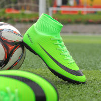Zapatos De Fútbol Profesionales Para Hombres Antideslizantes En Campo De Grama Zapatillas De Fútbol Con Punta De Hierba TF Entrenamiento De Torsión De PTPP Material Superior PVC Suela De Goma - details 24